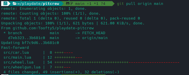 git pull